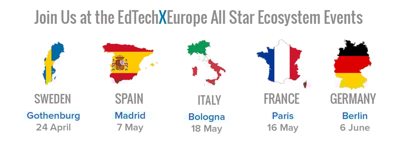 EdTechXEurope All Star Ecosystem Events Locations