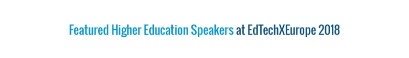 Selected HE Speakers - ETE 18